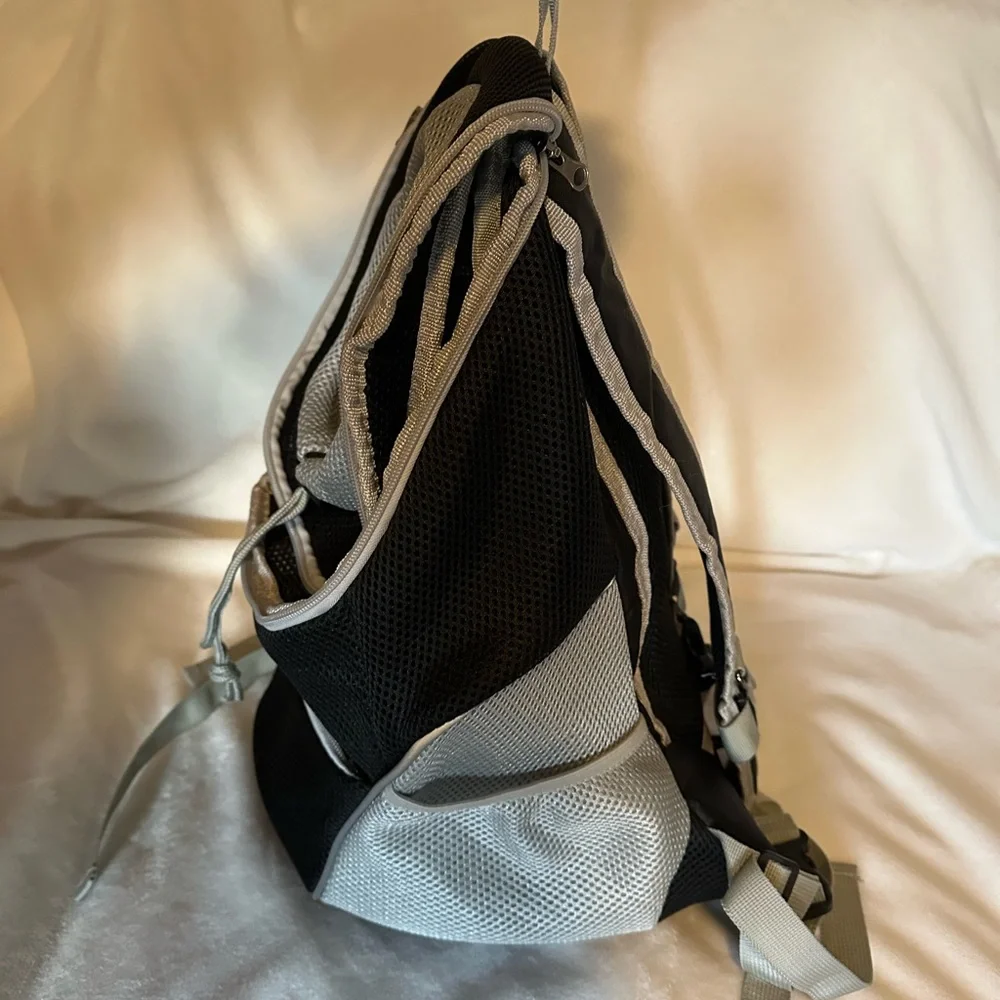Stylish Black and Gray Men's Backpack